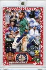 Julio Rodriguez [Red] #H26 Baseball Cards 2023 Topps Holiday Prices