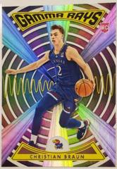 Christian Braun Basketball Cards 2022 Panini Chronicles Draft Picks Gamma Rays Prices