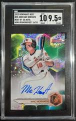 Mac Horvath [Mini Diamond] #B23-MHO Baseball Cards 2023 Bowman's Best of Autographs Prices