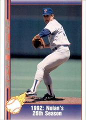 1992: Nolan's [26th Season] Baseball Cards 1992 Pacific Nolan Ryan Prices