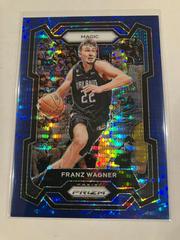 Franz Wagner [Blue Seismic] #1 Basketball Cards 2023 Panini Prizm Prices