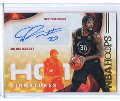 Julius Randle [Hyper Gold] #HS-JRD Basketball Cards 2021 Panini Hoops Hot Signatures Prices