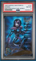 Domino [Emotion Signature] #122 Marvel 1995 Masterpieces Prices