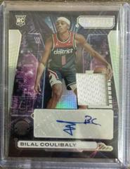 Bilal Coulibaly #3 Basketball Cards 2023 Panini Recon Rookie Jersey Autograph Prices