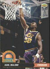 Karl Malone Basketball Cards 1992 Upper Deck International Prices