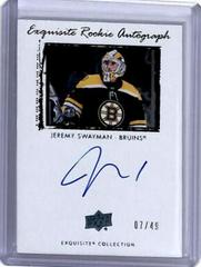 Jeremy Swayman #09T-JS Hockey Cards 2021 Upper Deck Ice 2009-10 Exquisite Collection Rookie Autograph Prices