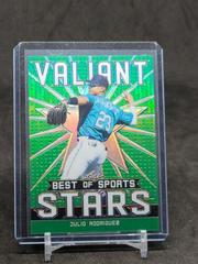 Julio Rodriguez #VS-06 Baseball Cards 2020 Leaf Valiant Best of Sports Stars Prices