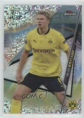 Erling Haaland [Speckle Refractor] Soccer Cards 2020 Topps Finest UEFA Champions League Prices