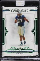 Aaron Donald [Emerald] #1 Football Cards 2022 Panini Flawless Collegiate Prices
