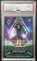 Kenneth Walker III [Teal] #RIS-8 Football Cards 2022 Panini Phoenix Rookie Rising Prices
