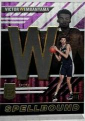 Victor Wembanyama [Purple] #10 Basketball Cards 2023 Donruss Elite Spellbound Prices