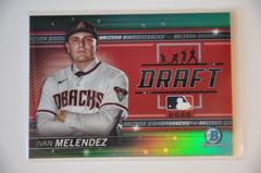 Ivan Melendez [Green] Baseball Cards 2022 Bowman Draft Night Prices