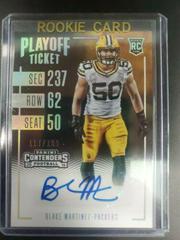 Blake Martinez [Autograph] #130 Football Cards 2016 Panini Contenders Prices