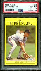 Cal Ripken Jr. Baseball Cards 1991 Fleer Prices