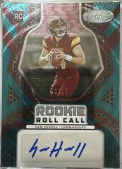Sam Howell [Teal Etch] #RCS-SH Football Cards 2022 Panini Certified Rookie Roll Call Signatures Prices