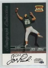 Joe Rudi Baseball Cards 1999 Sports Illustrated Greats of the Game Autographs Prices