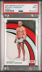 Michael Chandler [Green] Ufc Cards 2022 Panini Immaculate UFC Prices