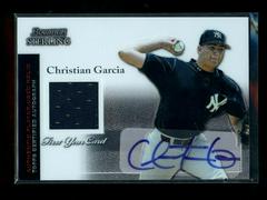 Christian Garcia Baseball Cards 2004 Bowman Sterling Relic Autograph Prices