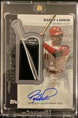 Barry Larkin [Autograph] #SSA-BL Baseball Cards 2022 Topps Silver Slugger Award Patches Prices