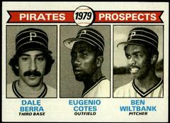Pirates Prospects [Berra, Cotes, Wiltbank] #723 Baseball Cards 1979 Topps Prices