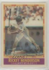 Rickey Henderson #208 Baseball Cards 1990 Sportflics Prices