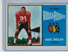 Dave Thelen #52 Football Cards 1964 Topps CFL Prices