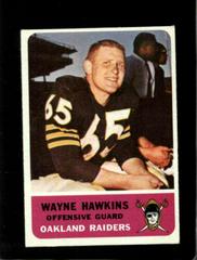 Wayne Hawkins Football Cards 1962 Fleer Prices