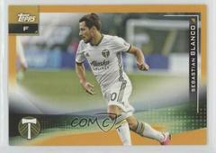 Sebastian Blanco [Gold] Soccer Cards 2021 Topps MLS Prices