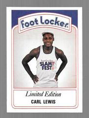 Carl Lewis #8 Basketball Cards 1991 Foot Locker Slam Fest Prices