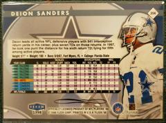 Deion Sanders #204 Football Cards 1998 Fleer Prices
