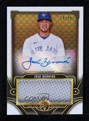 Jose Berrios Baseball Cards 2022 Topps Triple Threads Single Jumbo Relics Autographs Prices