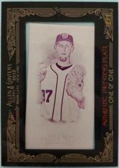 Stephen Strasburg [Mini Black Border] #171 Baseball Cards 2012 Topps Allen & Ginter Prices