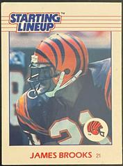 James Brooks Football Cards 1988 Kenner Starting Lineup Prices
