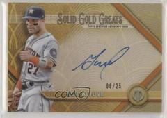 Jose Altuve [Orange] #GGA-JA Baseball Cards 2022 Topps Tribute Solid Gold Greats Autographs Prices