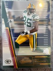 Greg Jennings #36 Football Cards 2007 Playoff Absolute Memorabilia Prices