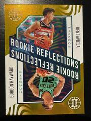 Deni Avdija, Gordon Hayward [Gold] #24 Basketball Cards 2020 Panini Illusions Rookie Reflections Prices