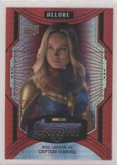 Brie Larson as Captain Marvel [Red] #150 Marvel 2022 Allure Prices