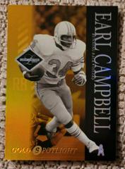 Earl Campbell [Gold Spotlight] Football Cards 2003 Leaf Limited Prices