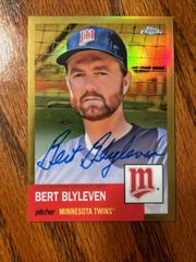 Bert Blyleven [Gold] #CPA-BB Baseball Cards 2022 Topps Chrome Platinum Anniversary Autographs Prices