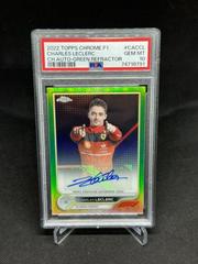 Charles Leclerc [Green] #CAC-CL Racing Cards 2022 Topps Chrome Formula 1 Autographs Prices