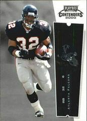 Jamal Anderson #4 Football Cards 2000 Playoff Contenders Prices