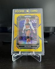 Sol Ruca [Under Card Gold] Wrestling Cards 2023 Panini Prizm WWE Prices