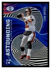 Tom Brady [Sapphire] #A14 Football Cards 2020 Panini Illusions Astounding Prices