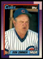 Don Zimmer #549 Baseball Cards 1990 Topps Tiffany Prices
