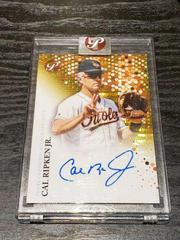 Cal Ripken Jr. [Gold Refractor] #PA-CRJ Baseball Cards 2022 Topps Pristine Autographs Prices