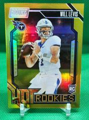 Will Levis [Gold Zone] #5 Football Cards 2023 Panini Score Hot Rookies Prices
