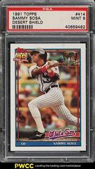 Sammy Sosa #414 Baseball Cards 1991 Topps Desert Shield Prices