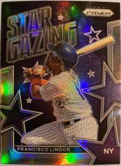 Francisco Lindor [Silver Prizm] Baseball Cards 2022 Panini Prizm Star Gazing Prices