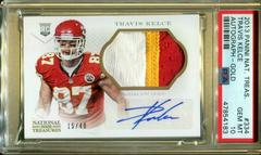 Travis Kelce [Autograph Gold] #334 Football Cards 2013 Panini National Treasures Prices