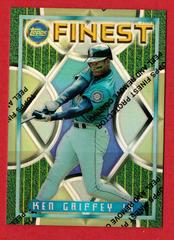Ken Griffey Jr. [Refractor] Baseball Cards 1995 Finest Prices